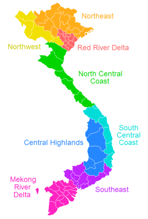 Subdivisions of Vietnam